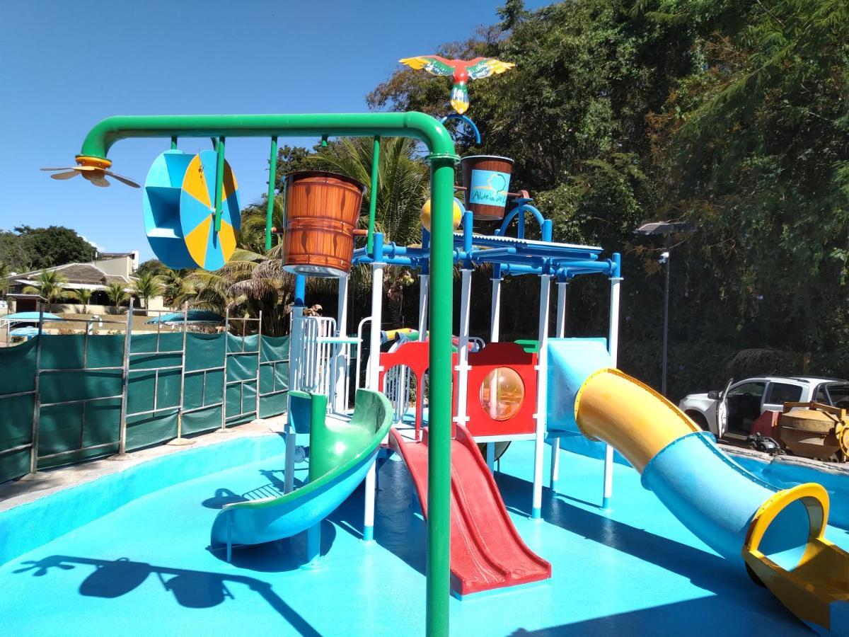 Aldeia Do Lago C204- Com Cozinha , Churrasqueira E Bebidas Liberadas No Parque Aquatico, Internet Banda Larga, Ponto Recarga De Carro Eletrico กัลดัสโนวัส ภายนอก รูปภาพ